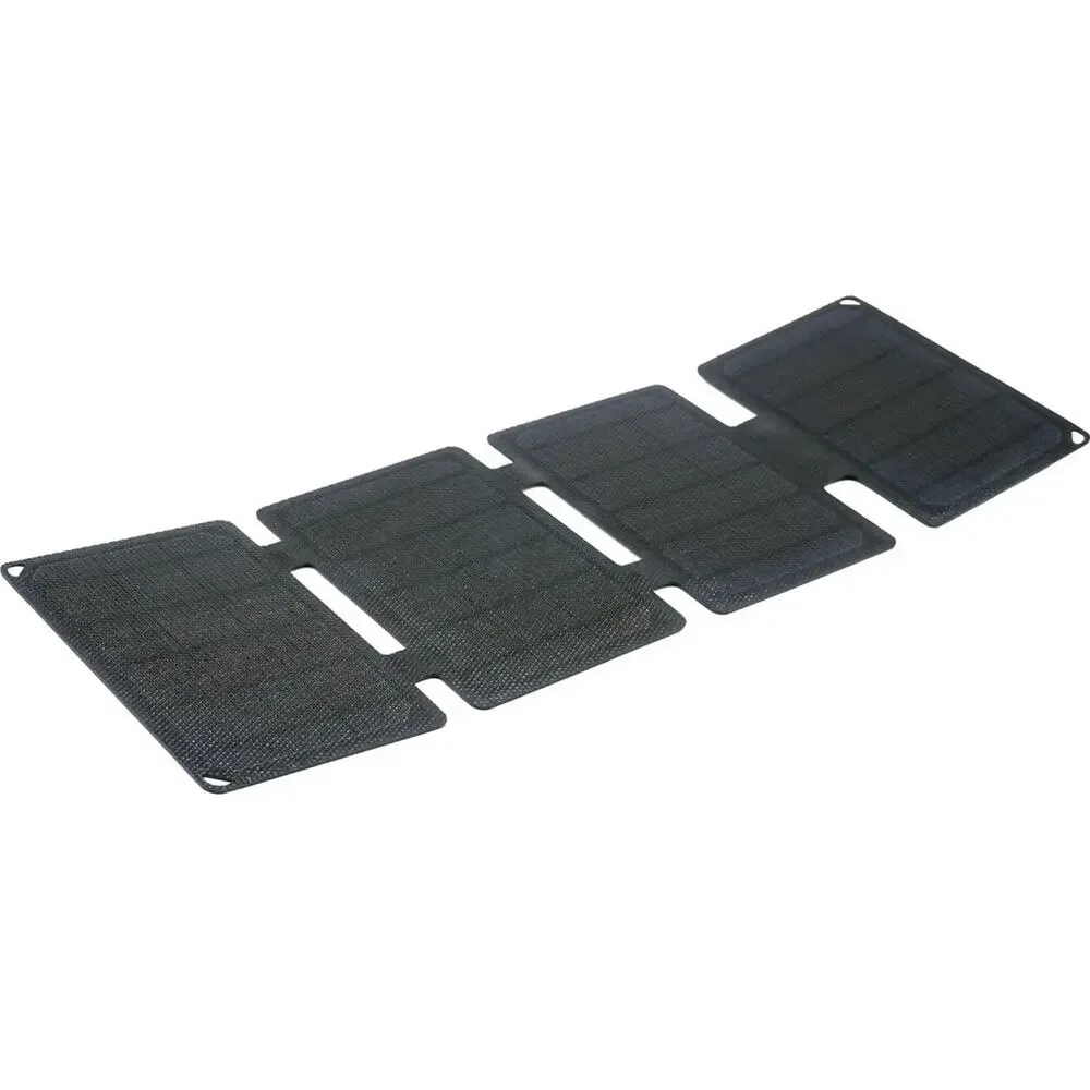 innowa Portable Solar Charger 12W (Gray) - Ultra Compact, USB-A Port, IPX67 Wate